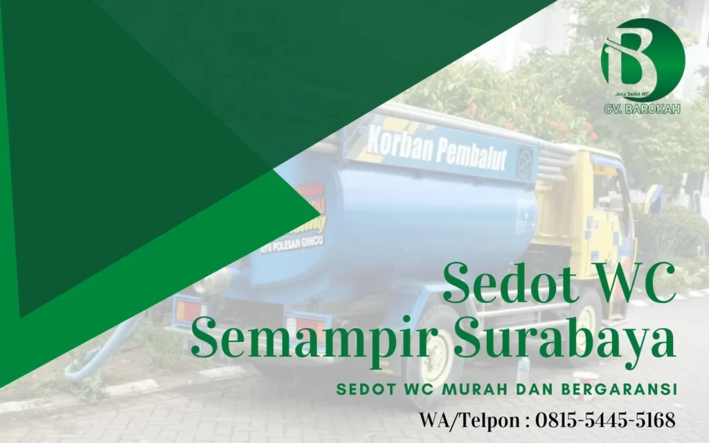 Sedot WC Semampir Surabaya