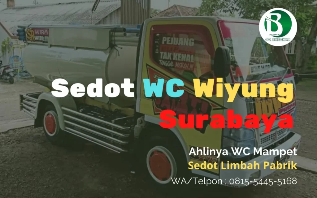 Sedot WC Wiyung Surabaya